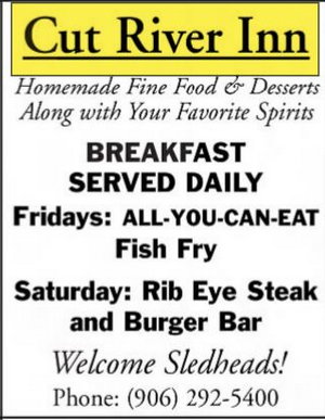 Cut River Inn (Fishers Bar and Restaurant, Callihans) - Feb 09 2006 Article (newer photo)